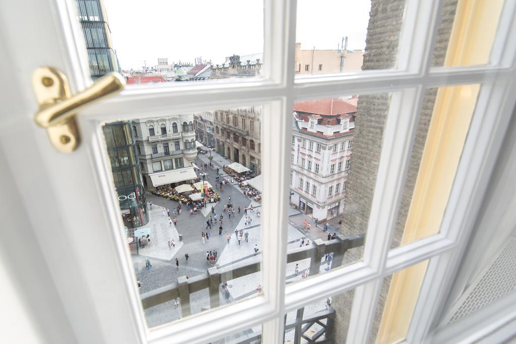 Merchants Crown Suites And Spa Prague Extérieur photo View from the window of a room at the hotel